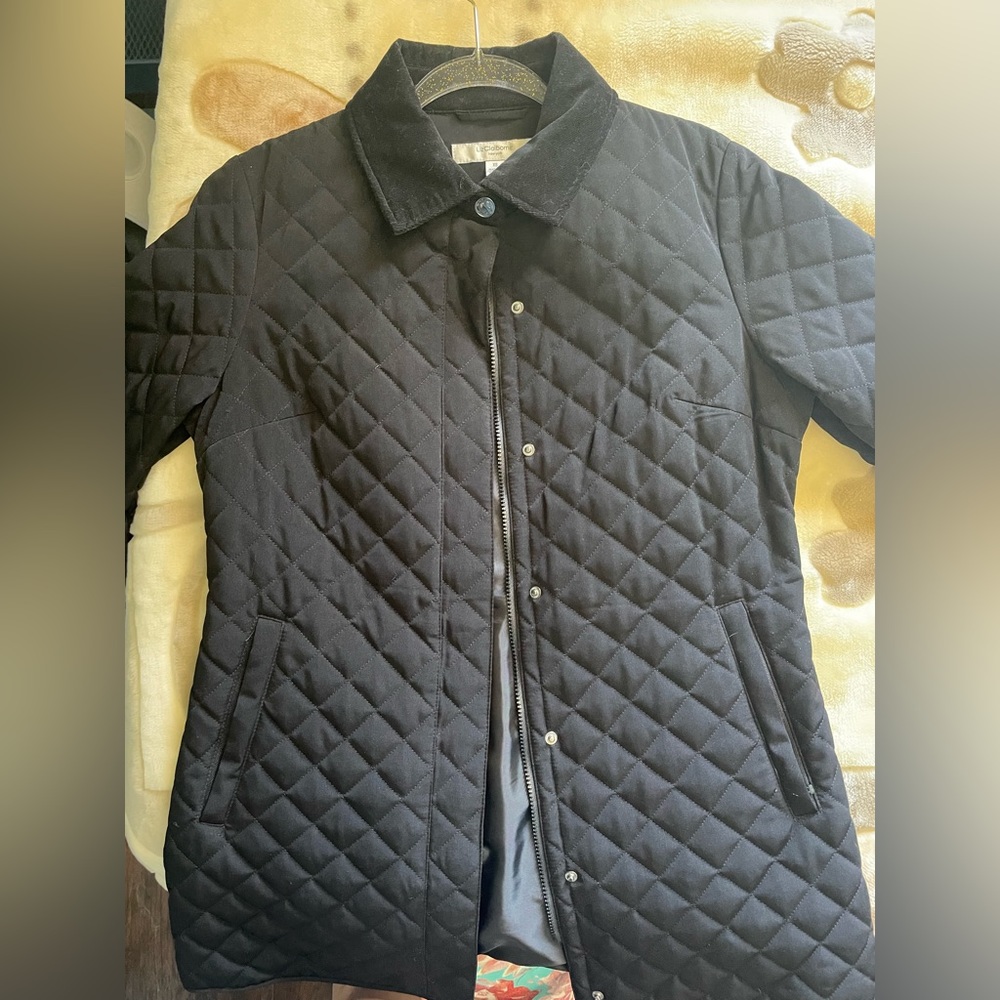 Liz Claiborne black puffer jacket XS